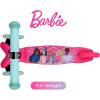 imageVoyager  Self Balancing Kick Scooter with Light Up Wheels Extra Wide Deck 3 Wheel Platform Foot Activated Brake 75 lbs Limit Kids ampamp Toddlers Girls or Boys for Ages 3 and UpBarbie