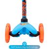 imageVoyager  Self Balancing Kick Scooter with Light Up Wheels Extra Wide Deck 3 Wheel Platform Foot Activated Brake 75 lbs Limit Kids ampamp Toddlers Girls or Boys for Ages 3 and UpHot Wheels