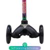 imageVoyager  Self Balancing Kick Scooter with Light Up Wheels Extra Wide Deck 3 Wheel Platform Foot Activated Brake 75 lbs Limit Kids ampamp Toddlers Girls or Boys for Ages 3 and UpMonster Jam