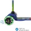 imageVoyager  Self Balancing Kick Scooter with Light Up Wheels Extra Wide Deck 3 Wheel Platform Foot Activated Brake 75 lbs Limit Kids ampamp Toddlers Girls or Boys for Ages 3 and UpPJ Mask