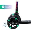 imageVoyager  Self Balancing Kick Scooter with Light Up Wheels Extra Wide Deck 3 Wheel Platform Foot Activated Brake 75 lbs Limit Kids ampamp Toddlers Girls or Boys for Ages 3 and UpMonster Jam
