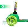 imageVoyager  Self Balancing Kick Scooter with Light Up Wheels Extra Wide Deck 3 Wheel Platform Foot Activated Brake 75 lbs Limit Kids ampamp Toddlers Girls or Boys for Ages 3 and UpTMNT