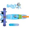 imageVoyager  Self Balancing Kick Scooter with Light Up Wheels Extra Wide Deck 3 Wheel Platform Foot Activated Brake 75 lbs Limit Kids ampamp Toddlers Girls or Boys for Ages 3 and UpBluey