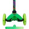 imageVoyager  Self Balancing Kick Scooter with Light Up Wheels Extra Wide Deck 3 Wheel Platform Foot Activated Brake 75 lbs Limit Kids ampamp Toddlers Girls or Boys for Ages 3 and UpTMNT