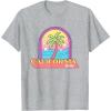 imageBarbie  California Summer Palm TShirtHeather Grey