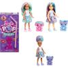 imageBarbie Chelsea Pop Reveal Doll Set Treat Series with 5 Surprises Including Scented Small Doll PopIt Pet ampamp Color Change Styles May Vary