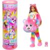 imageBarbie Cutie Reveal Care Bears Doll ampamp Accessories Series 2 Dream Bright Bear with 10 Surprises Including Color Change ampamp Mini BearPink