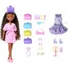 imageBarbie Dream GET Ready Brooklyn Fashion Doll with Stylized Hair Including Surprise Hair Accessories ampamp 15 LooksBrooklyn