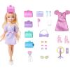 imageBarbie Dream GET Ready Brooklyn Fashion Doll with Stylized Hair Including Surprise Hair Accessories ampamp 15 LooksMalibu