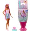 imageBarbie Pop Reveal Series Fashion Doll ampamp Accessories Set Treat Series Cool Cupcake Theme with Pet 8 Surprises Include Color ChangePink
