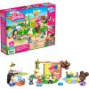 imageMEGA Construx Barbie Kids Building Blocks Toy Set Animal Grooming Station with 97 Pieces 3 MicroDolls Barbie Pets and Accessories Ages 4 YearsBarbie Animal Care