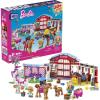 imageMega Barbie Pets Horse Toy Building Set with 3 MicroDolls and Accessories 9 Pets EasytoBuild Horse Stables Playset
