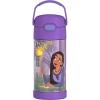 imageTHERMOS FUNTAINER Water Bottle with Straw  12 Ounce  Kids Stainless Steel Vacuum Insulated Water Bottle with Lid BarbieWish