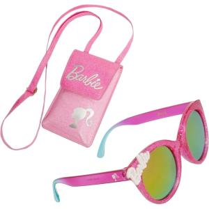 imageARKAID Frozen Barbie or Princess Sunglasses with Case  2 Piece Set  Crossbody or Wristlet for GirlsBarbie Crossbody