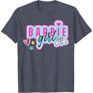 imageBarbie  Barbie Girl TShirtHeather Blue