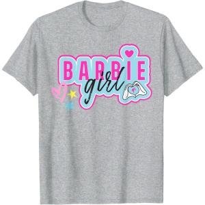 imageBarbie  Barbie Girl TShirtHeather Grey