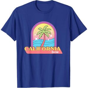 imageBarbie  California Summer Palm TShirtRoyal Blue