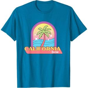 imageBarbie  California Summer Palm TShirtSapphire Blue