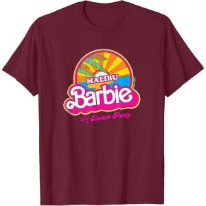 imageBarbie  Malibu Beach Party TShirtBurgundy