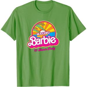 imageBarbie  Malibu Beach Party TShirtGrass Green
