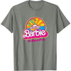 imageBarbie  Malibu Beach Party TShirtOlive Heather