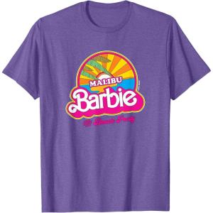 imageBarbie  Malibu Beach Party TShirtPurple Heather