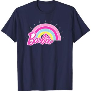 imageBarbie  Summer Rainbow TShirtNavy Blue