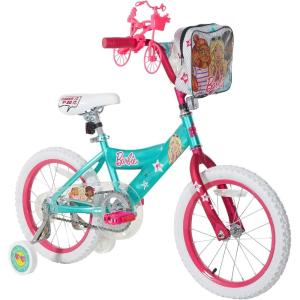 imageDynacraft Barbie 1218 Inch Girls BMX Bike for Age 39 Years  Fun and Stylish Design Sturdy and Durable Perfect for Kids Learning to Ride Easy to Assemble Ideal for Young RidersTeal