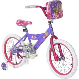 imageDynacraft Barbie 1218 Inch Girls BMX Bike for Age 39 Years  Fun and Stylish Design Sturdy and Durable Perfect for Kids Learning to Ride Easy to Assemble Ideal for Young RidersPurple