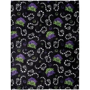 imageFranco Collectibles Barbie Super Soft Micro Raschel Throw Barbiecore 50 in x 70 in Officially Licensed ProductBeetlejuice  Strange Days