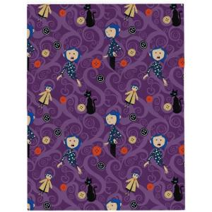 imageFranco Collectibles Barbie Super Soft Micro Raschel Throw Barbiecore 50 in x 70 in Officially Licensed ProductCoraline  Button Eyes