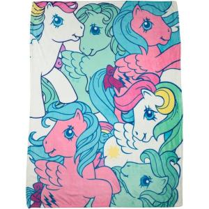 imageFranco Collectibles Barbie Super Soft Micro Raschel Throw Barbiecore 50 in x 70 in Officially Licensed ProductMy Little Pony