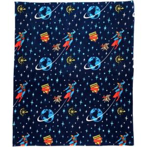 imageFranco Collectibles Barbie Super Soft Micro Raschel Throw Barbiecore 50 in x 70 in Officially Licensed ProductSuperman  Son of Krypto