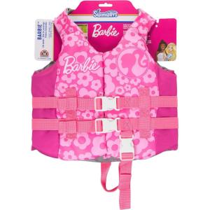 imageSwimWays Barbie Dive Characters 3Pack Swimming Pool Accessories ampamp Kids Pool Toys Pool Party Supplies ampamp Water Toys for Kids Aged 5 ampamp UpBarbie Swim Vest