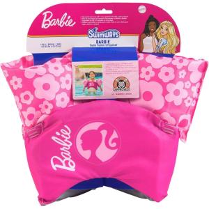 imageSwimWays Barbie Dive Characters 3Pack Swimming Pool Accessories ampamp Kids Pool Toys Pool Party Supplies ampamp Water Toys for Kids Aged 5 ampamp UpBarbie Life Jackets