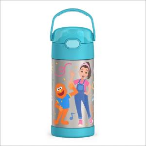 imageTHERMOS FUNTAINER Water Bottle with Straw  12 Ounce  Kids Stainless Steel Vacuum Insulated Water Bottle with Lid BarbieMs Rachel
