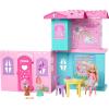 imageBarbie Chelsea Toy Dollhouse with 15 Accessories PopUp House Expands to 17 x 13 inches with 5 Play Areas ampamp Slide Includes Small Doll ampamp Pet Dog