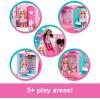imageBarbie Chelsea Toy Dollhouse with 15 Accessories PopUp House Expands to 17 x 13 inches with 5 Play Areas ampamp Slide Includes Small Doll ampamp Pet Dog