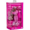 imageBarbie Deluxe Style Doll 3 in Barbiecore Outfit Blond Hair in Top Knot Pink Pastel Dress with Oversized Bow and Accessories Like Mesh TightsPink  Brown Braids