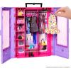 imageBarbie Fashionistas Ultimate Closet ampamp 6 Hangars Purple with FoldOut Rack ampamp Carrying Handle Portable Storage for Fashion Doll Clothes ampamp AccessoriesFashionistas Closet