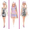 imageBarbie Fun ampamp Fancy Doll ampamp Accessories Blonde Fashion Doll with ExtraLong Hair ampamp 2 Looks Including Silver Metallic Dress ampamp Hair ExtensionBlonde Hair