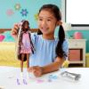imageBarbie Fun ampamp Fancy Doll ampamp Accessories Blonde Fashion Doll with ExtraLong Hair ampamp 2 Looks Including Silver Metallic Dress ampamp Hair ExtensionBlack Hair