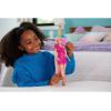 imageBarbie Fun ampamp Fancy Doll ampamp Accessories Blonde Fashion Doll with ExtraLong Hair ampamp 2 Looks Including Silver Metallic Dress ampamp Hair ExtensionRainbow Hair