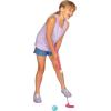 imageBarbie Kids Golf Game  Putt Putt Golf Set with Putting Mat Adjustable Putter and 1 Golf Ball  Indoor ampamp Outdoor Mini Golf Toy for Girls Backyard Park or Home Play Ages 6