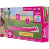 imageBarbie Kids Golf Game  Putt Putt Golf Set with Putting Mat Adjustable Putter and 1 Golf Ball  Indoor ampamp Outdoor Mini Golf Toy for Girls Backyard Park or Home Play Ages 6