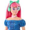 imageBarbie Mysteries Beach Detectives Daisy Doll Wearing Signature Removeable Outfit with Storytelling Accessories Including Pet Kitten