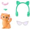 imageBarbie Mysteries Beach Detectives Daisy Doll Wearing Signature Removeable Outfit with Storytelling Accessories Including Pet Kitten