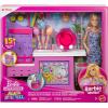 imageBarbie Mysteries Beach Detectives Malibu Doll ampamp Cotton Candy Game Booth Playset with 20 Accessories Including Prizes