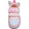 imageBarbie Toddler Girls Glitter SneakersPink Barbie With Bow