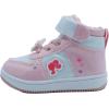 imageBarbie Toddler Girls HighTop SneakersLight Pink Glitter Barbie